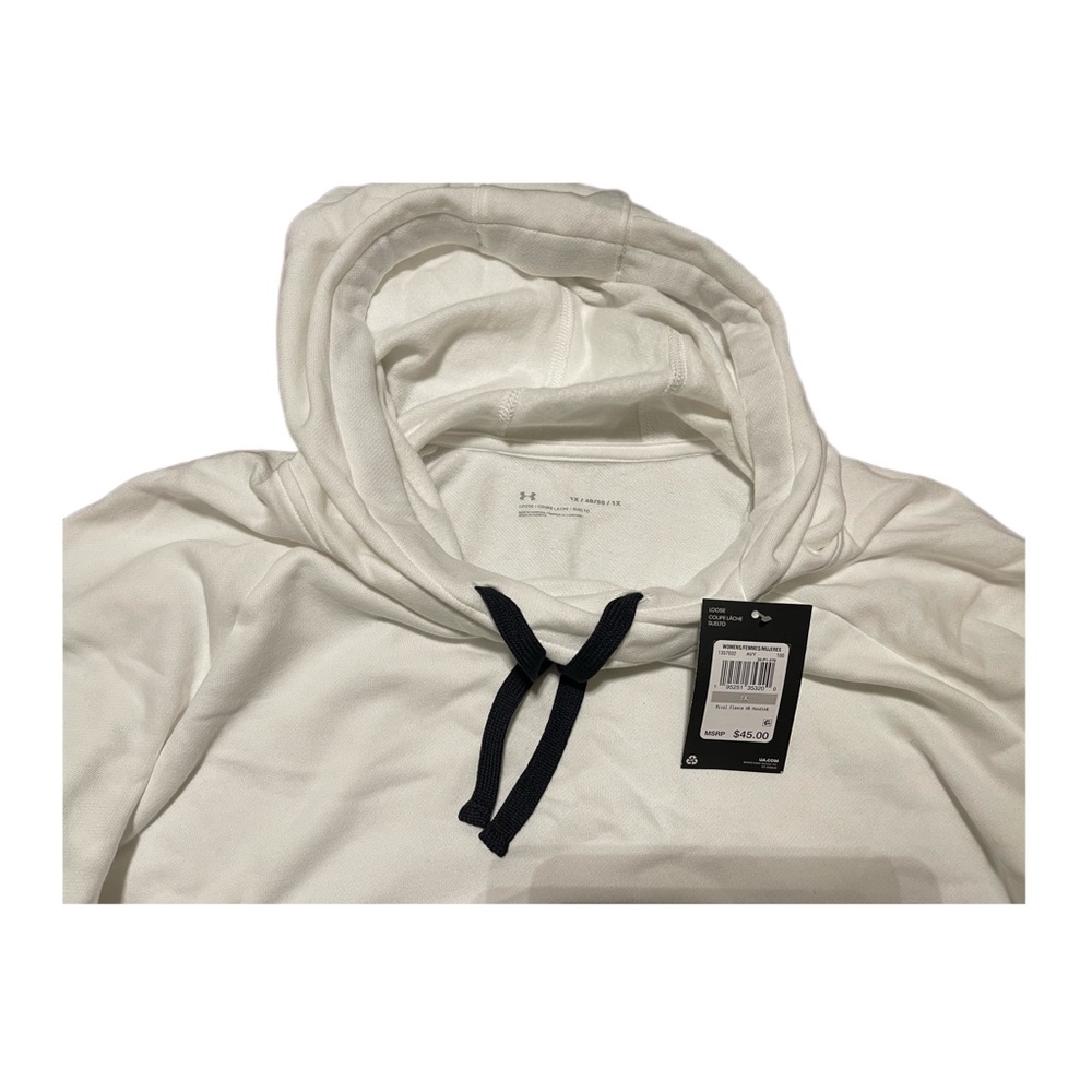 Under Armour Womens Plus Size Rival HB Hoodie 1X - Picture 6 of 6